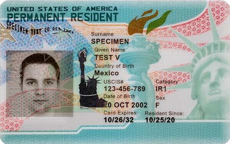 What are the constitutional rights of green card holders?