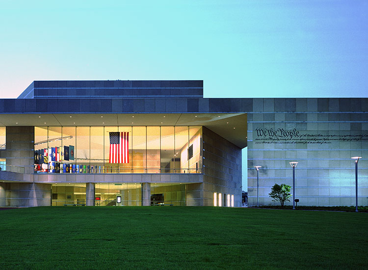 Night Exterior of the Constitution Center